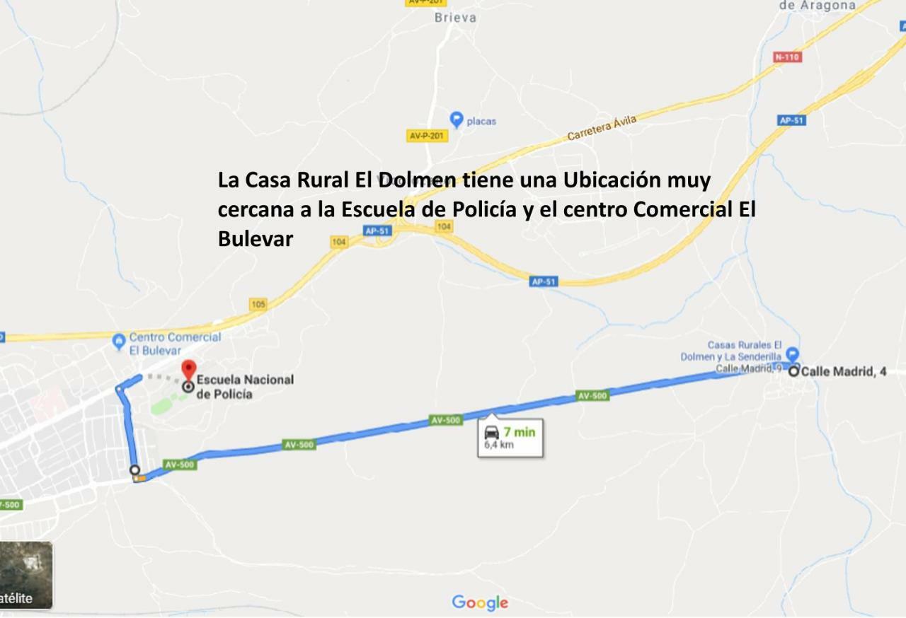 Casa Rural El Dolmen Bernuy-Salinero Luaran gambar